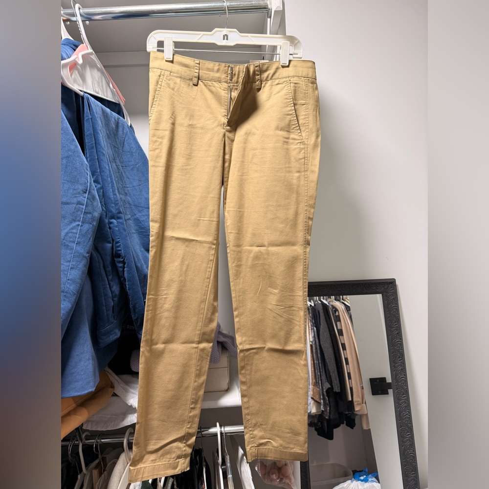 Vince Women's Straight Leg Jeans in Tan